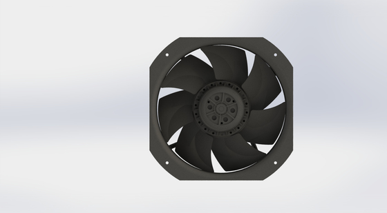 IP54高温耐性60°CEC軸扇風機を持つ刃 250mm