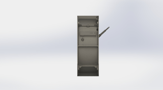 IP54高温耐性60°CEC軸扇風機を持つ刃 250mm