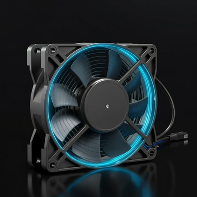 刃 175mm パワー 102W 高温抵抗 60°C EC 軸扇