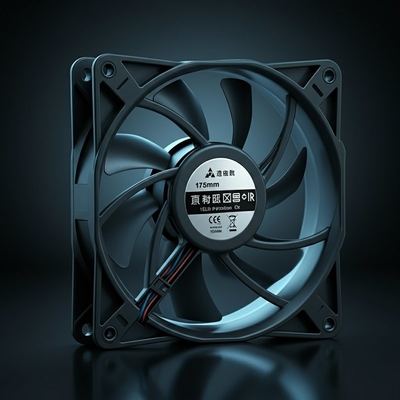 刃 175mm パワー 102W 高温抵抗 60°C EC 軸扇