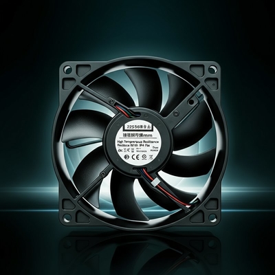 刃 225mm 高温耐性 60°C IP54 EC 軸風扇