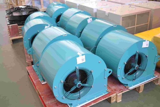 9inch直径の刃が付いている単一フェーズ6のポーランド人の倍の入口の遠心送風機