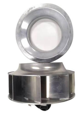180mm後方の遠心ファン480 m3/h 2970 rpm 350 Pa