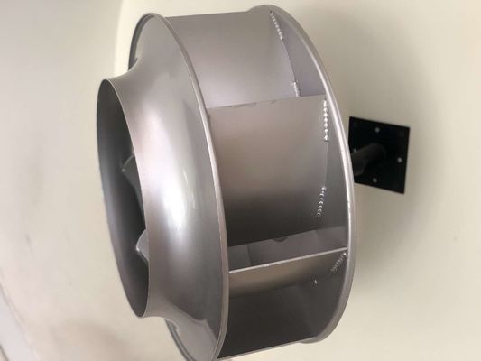 単一フェーズ4ポーランド人風の発電のための450のmmの後方の遠心ファン1215 rpm